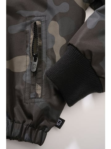 Brandit Kinder Funktionsjacke "Kids Frontzip Windbreaker" in Camouflage