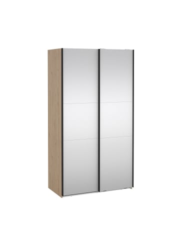 ebuy24 Schiebetürenschrank Como (2-türig) Eiche 119 x 67 cm