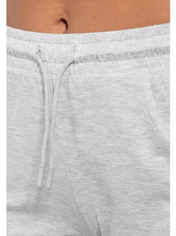 SMILODOX Shorts Dalia Modal in Grau Melange