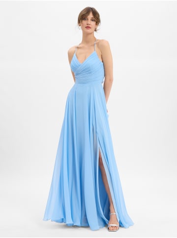 Marie Lund Abendkleid in hellblau - 0001