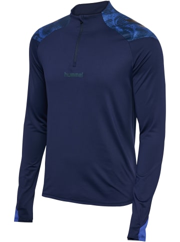 Hummel Halbreißverschluss Sweatshirt Daumenlöcher Hmlblaze26 Herren in MARINE