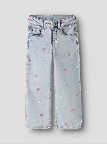 name it Jeans in Light Blue Bleached Denim