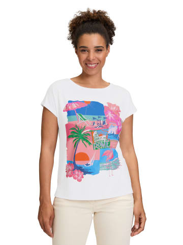 Betty Barclay Basic Shirt mit Aufdruck in Patch White/Varicolored