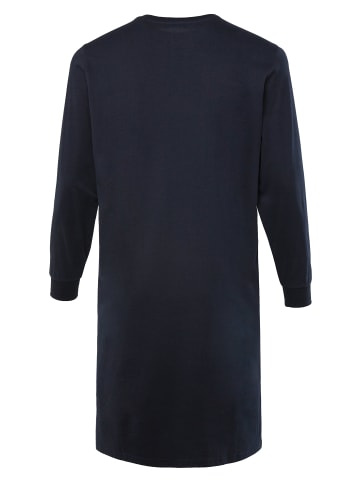 JP1880 Langer Schlafanzug in navy blau