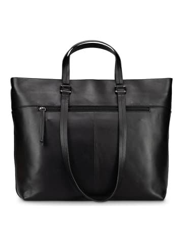 Jost Arva Schultertasche Leder 36 cm black