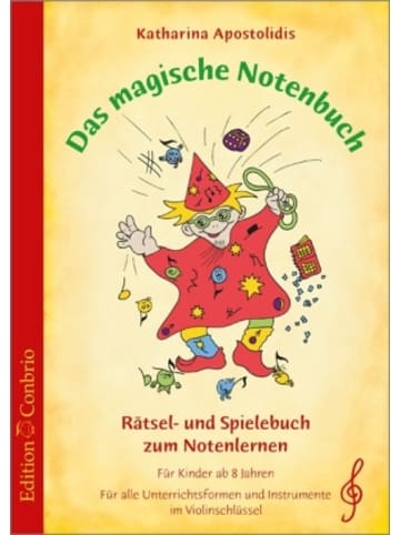 Ed. Conbrio Buch - Das magische Notenbuch - Violinschlüssel