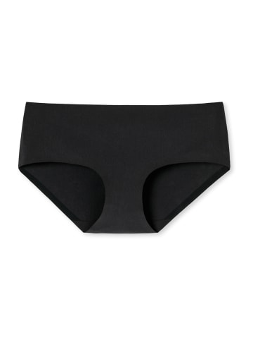 Schiesser Panty Invisible Cotton in Schwarz