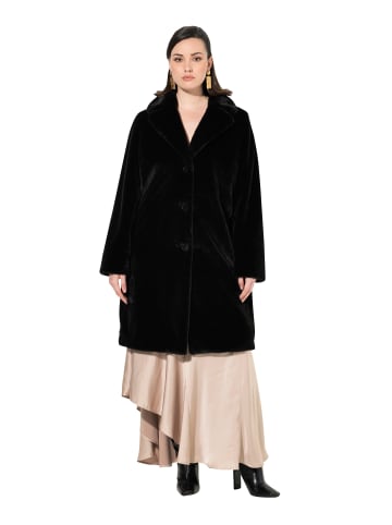 Ulla Popken Mantel in schwarz
