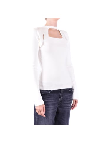 Dondup Weiß Damen Strickmode