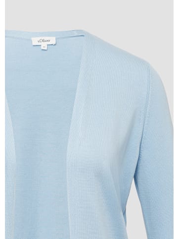 s.Oliver Strickjacke langarm in Blau