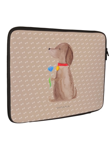 Mr. & Mrs. Panda Laptop Tasche Hund Blume ohne Spruch in Hundeglück