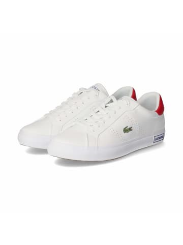 Lacoste Low Sneaker POWERCOURT 2.0 in Weiß