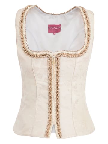 Krüger Dirndl Mieder 416966 in beige