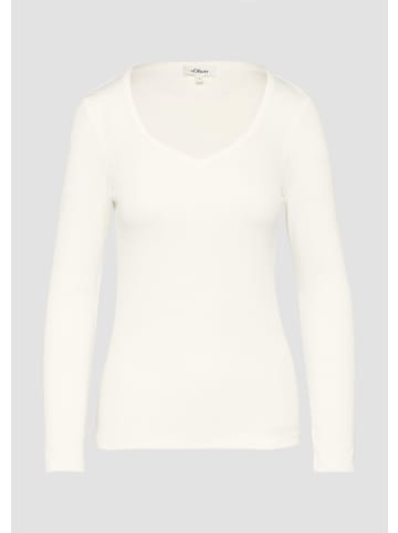 s.Oliver T-Shirt in 0210_creme