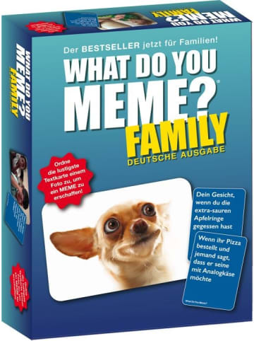 HUCH! Kartenspiel What Do You Meme - Family Edition (DE) - ab 8 Jahre