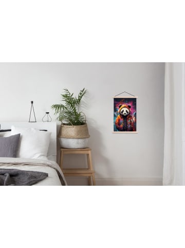 MuchoWow Poster mit Leiste Panda (BxH)