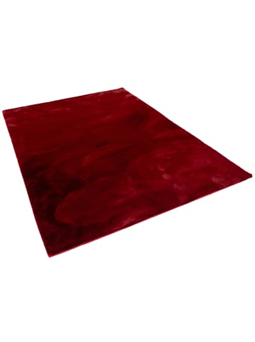 Pergamon Fellteppich Plush in rot