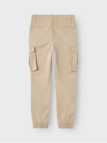 name it Cargo Hose für Jungen Jogger Chino Freizeithose NKMRYAN in Beige