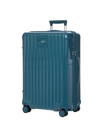 BRIC`s Positano - 4-Rollen-Trolley M 69 cm erw. (emerald green) in oktan