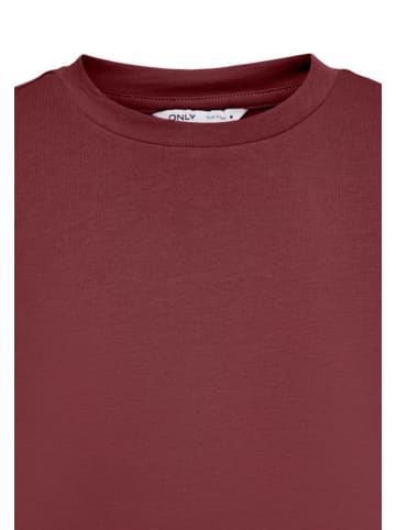 KIDS ONLY T-Shirt 'Erica' in dunkelrot