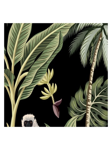 WALLPAPERS4BEGINNERS Tapete Affen in Schwarz - (W) 200 × (L) 280 cm