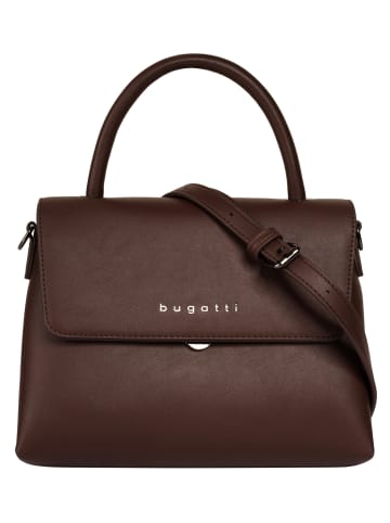 Bugatti Handtasche ALMATA Kunstfaser in braun