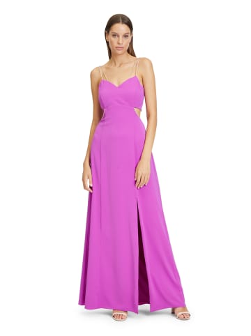 Vera Mont Abendkleid mit Cut-Outs in Shiny Grape