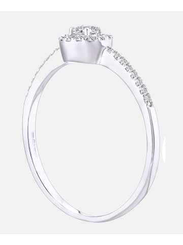 Diamant L'éternel Verlobungsring aus 375 Weißgold mit Diamant