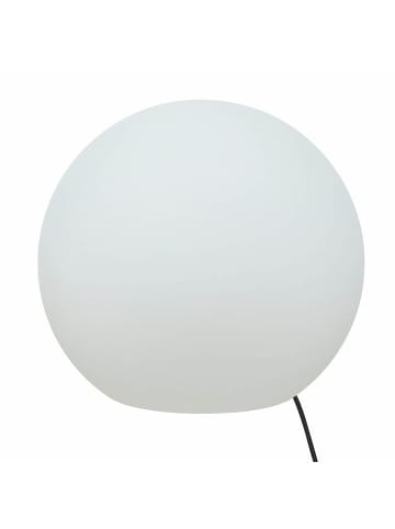 Licht-Erlebnisse Wegeleuchte Ø 45 x (H)40 cm in Weiß