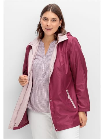 sheego Funktionsjacke in fuchsia