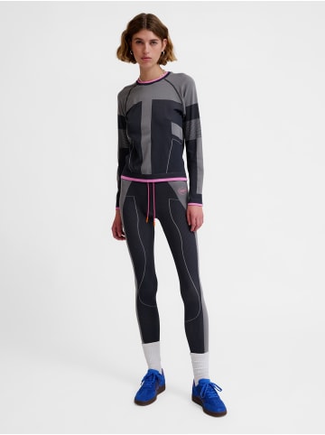 Hummel T-Shirt Raglanärmel Hmlseamless Damen in OBSIDIAN