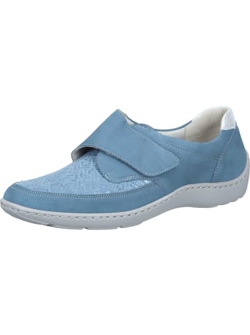 WALDLÄUFER Slipper in denim/denim/silber