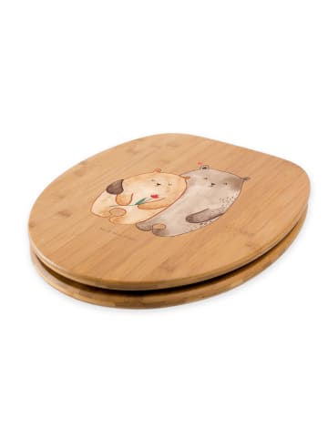 Mr. & Mrs. Panda Klodeckel Bären Liebe ohne Spruch in Braun