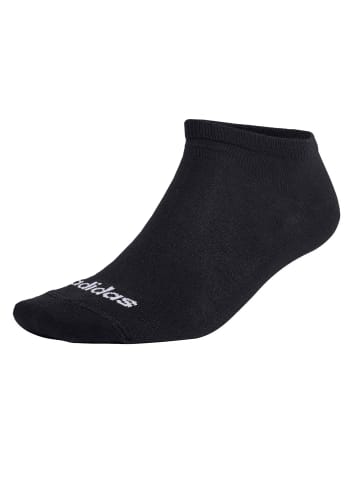 adidas Socken 6er Pack in Schwarz/Grau/Weiß