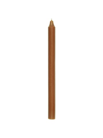 IB Laursen Stabkerze rustikal 29 cm aus Ø 2,2 cm in karamell