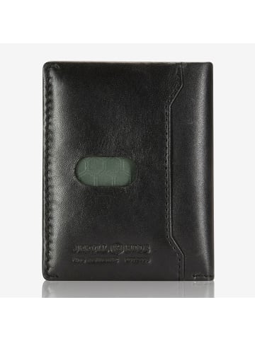 Jekyll & Hide Oxford Kreditkartenetui RFID Schutz Leder 8.5 cm in black