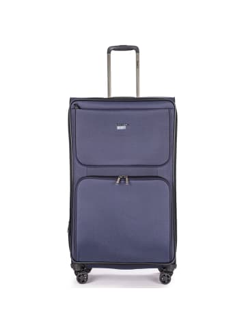 Stratic Bendigo Light Plus 4-Rollen Trolley 84 cm Laptopfach navy