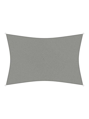 Gartenia sunprotect Professional Sonnensegel, 3,5 x 4,5 m, Rechteck in Grausilber in Grausilber