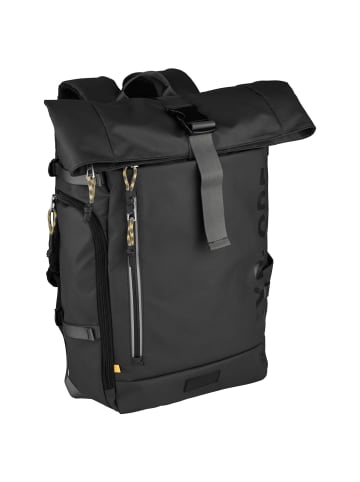 Camel Active Explore - Rolltop Rucksack L (blue) in schwarz