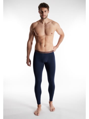 Tom Tailor Lange Unterhose Rhodos in blau-dunkel-uni