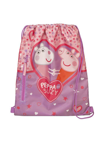 Peppa Pig Peppa Pig Gymbag für Mädchen Alltag und Aktivitäten 32 × 2 × 40 cm in Rosa