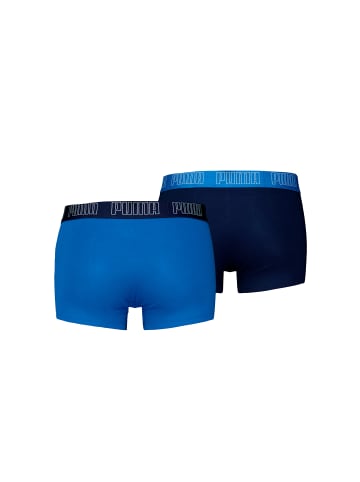Puma Boxershorts PUMA MEN EVERYDAY TRUNK 2P in 003 - True Blue