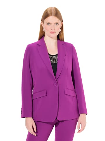 Ulla Popken Blazer in brombeere