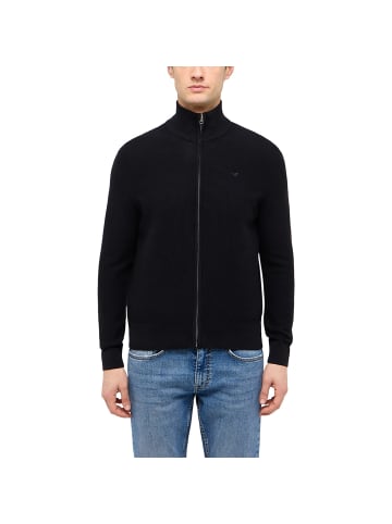 Mustang Strickjacke 1er Pack in Schwarz