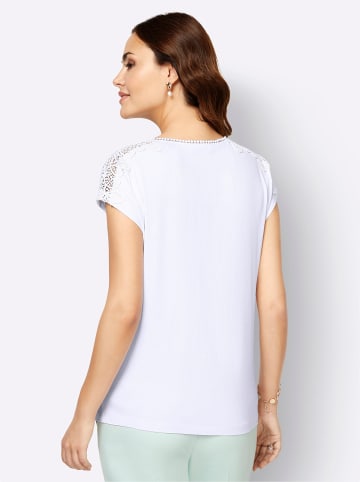 creation L Shirt in weiß