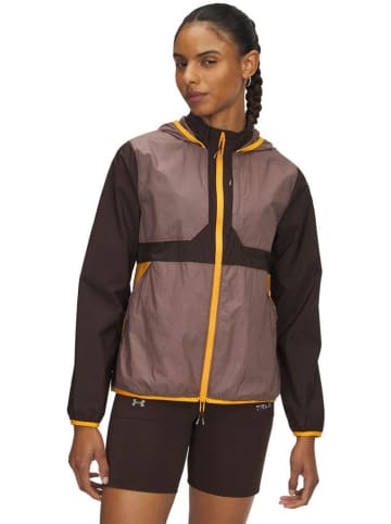 Under Armour Pullover "Trail Run Jacket" in Braun