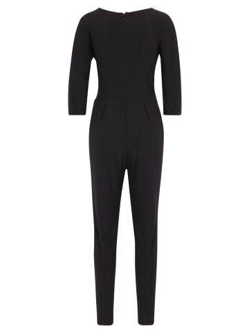 CARTOON Jumpsuit mit Bindegürtel in Schwarz