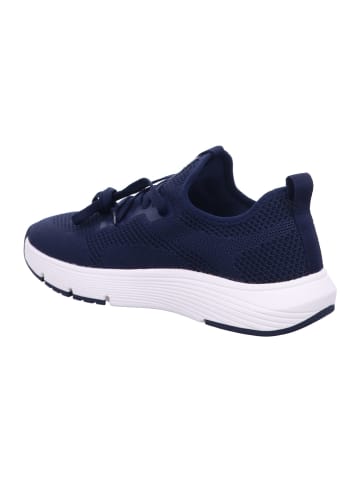 Marc O'Polo Damen- Schnürschuhe Recycled Fabric / SNEAKER in Blau