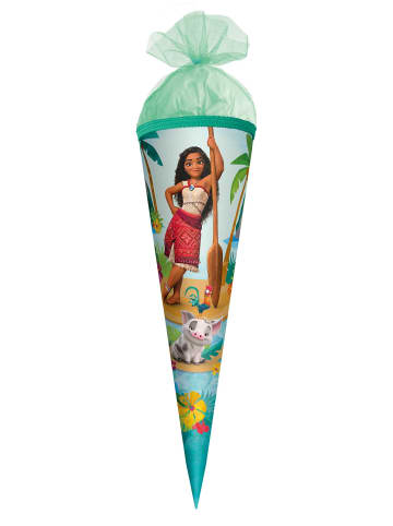 Geschwister-Schultüte klein 50 cm Disney Vaiana in Grün