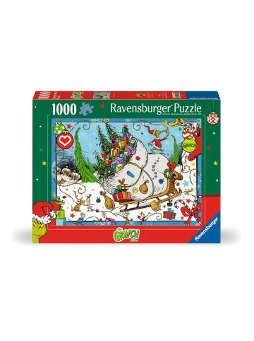 Ravensburger Puzzle 1.000 Teile Erwachsenenpuzzle 1000 Teile - Der Grinch Ab 14 Jahre in bunt